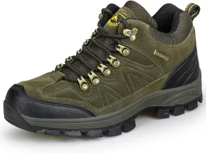 Men's Hiking Boots Low-top Spoty Travel Non-Slip Climbing Trekking Trail Shoes for Women