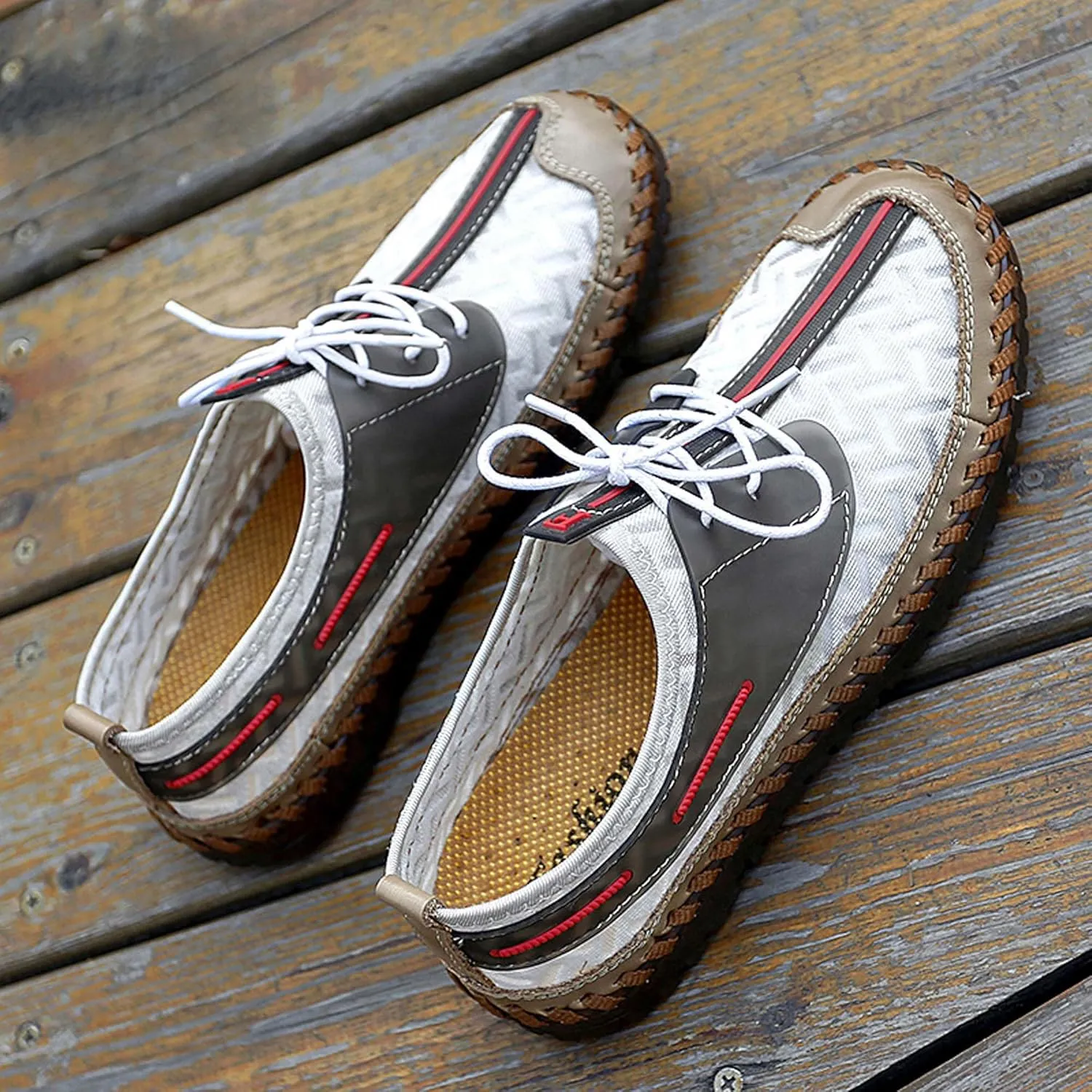 Men's Hiking Shoes Lightweight Non-slip Climbing Shoes Casual Walking Shoes Quick-drying Water Sneakers Outdoor Casual Sneakers