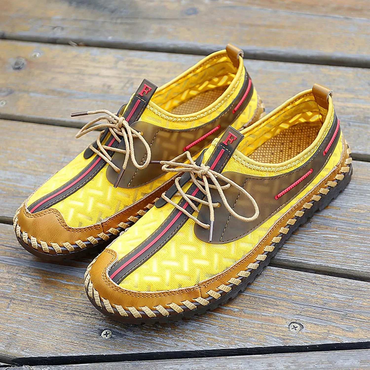 Men's Hiking Shoes Lightweight Non-slip Climbing Shoes Casual Walking Shoes Quick-drying Water Sneakers Outdoor Casual Sneakers