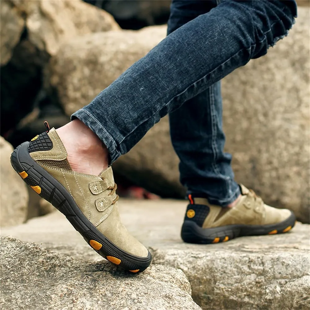 Men's Hiking Shoes Water Resistant Outdoor Sneakers Trekking Non-Slip Lightweight Trail Camping Breathable Climbing Travel Shoes