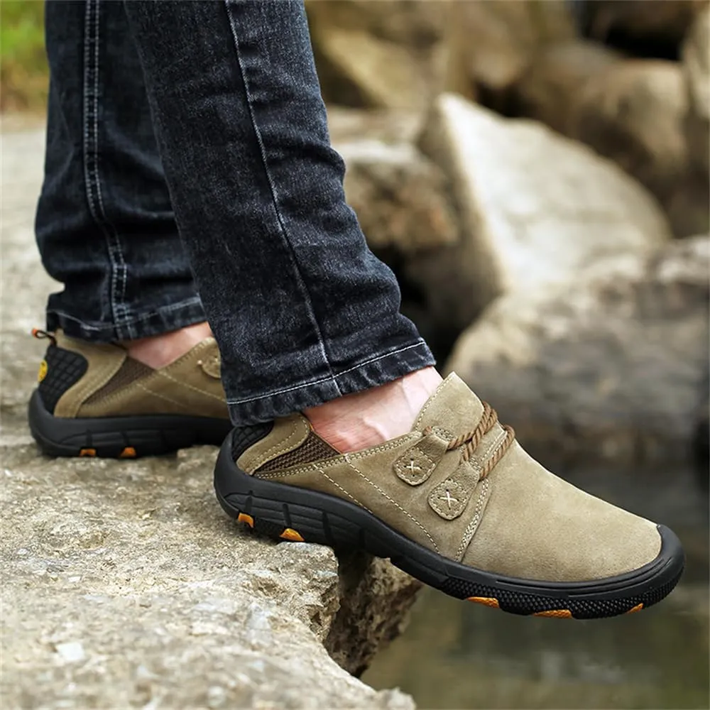 Men's Hiking Shoes Water Resistant Outdoor Sneakers Trekking Non-Slip Lightweight Trail Camping Breathable Climbing Travel Shoes