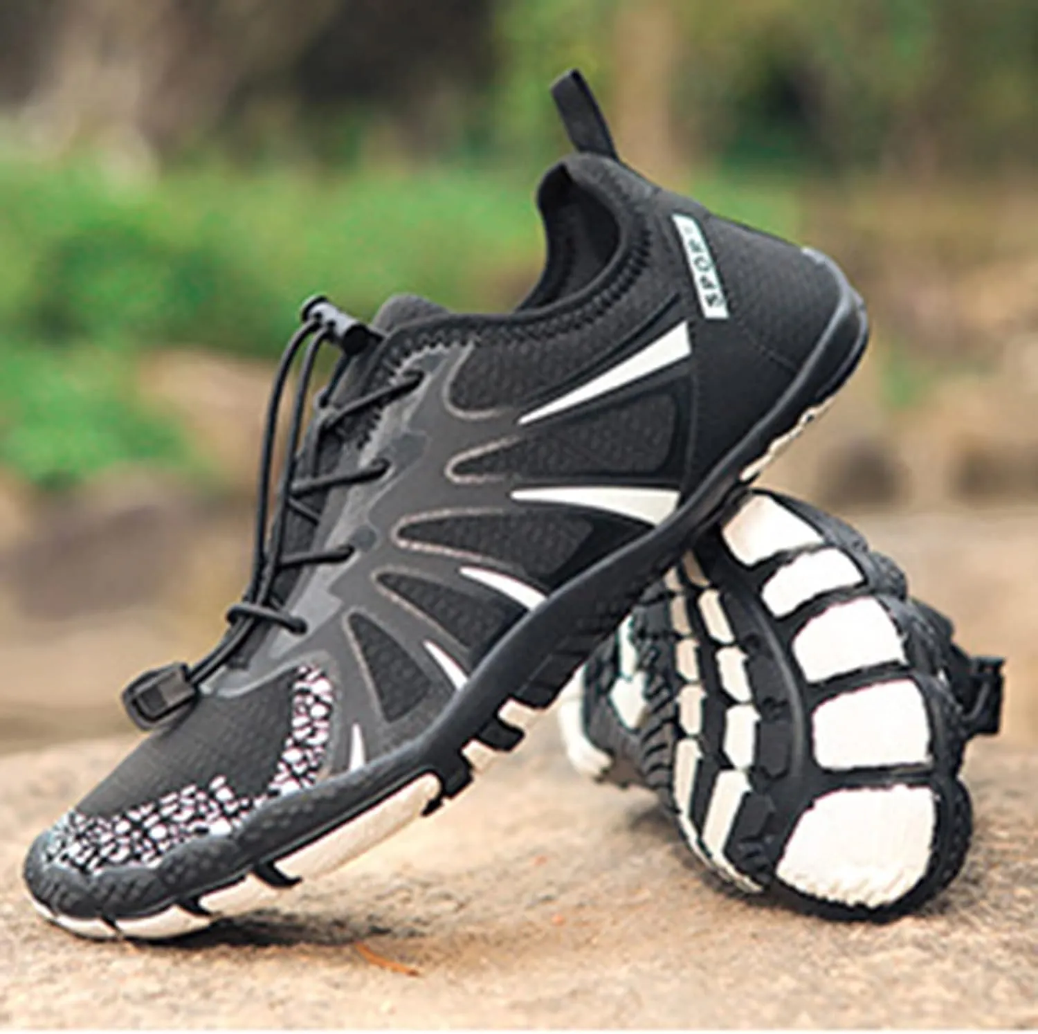 Mens Quick Drying Wading Shoes Summer Swim Sports Shoes for Boating Diving Fishing Lightweight Surfing Shoe