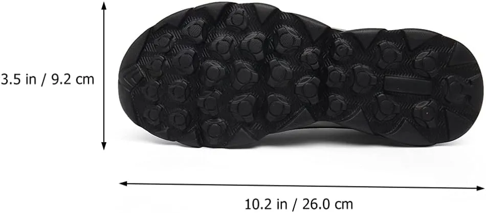 Mens Sneakers Slip on Tieless Running Shoes Mesh Trainers Breathable Gym Sports Shoes Anti Slip Climbing Walking Shoes