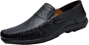 Men's Soft Penny Loafers, Casual Flat Shoes, Driving Boat Shoes, Summer Outdoor Men's Sliding Sleeve Flat Shoes