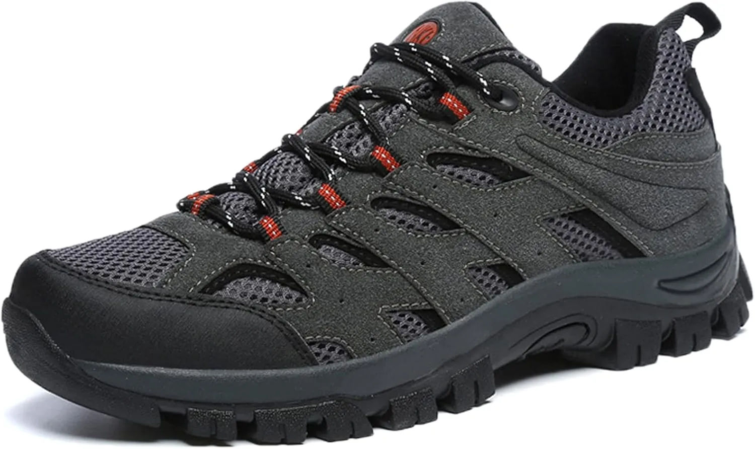 Mens Walking Shoes Breathable Hiking Shoes Climbing Running Trainers Anti Slip Lightweight Footwear Sneakers for Outdoor Trekking