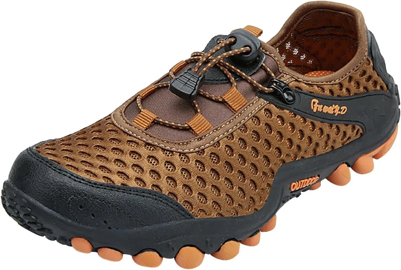 Mens Water Shoes Wide Width Non Slip Athletic Footwear Wide Toe Water Shoes Barefoot