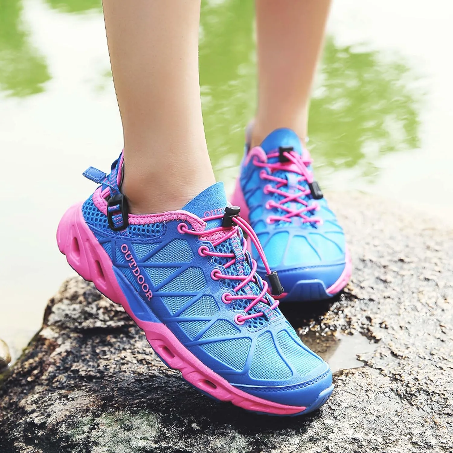 Men's Water Shoes-Women's Water Shoes,Adult Men's and Women's Quick-Drying Water Swimming Shoes for Pool Beach Surfing Walking Water Yoga,Outdoor Non-Slip Climbing Hiking Shoes