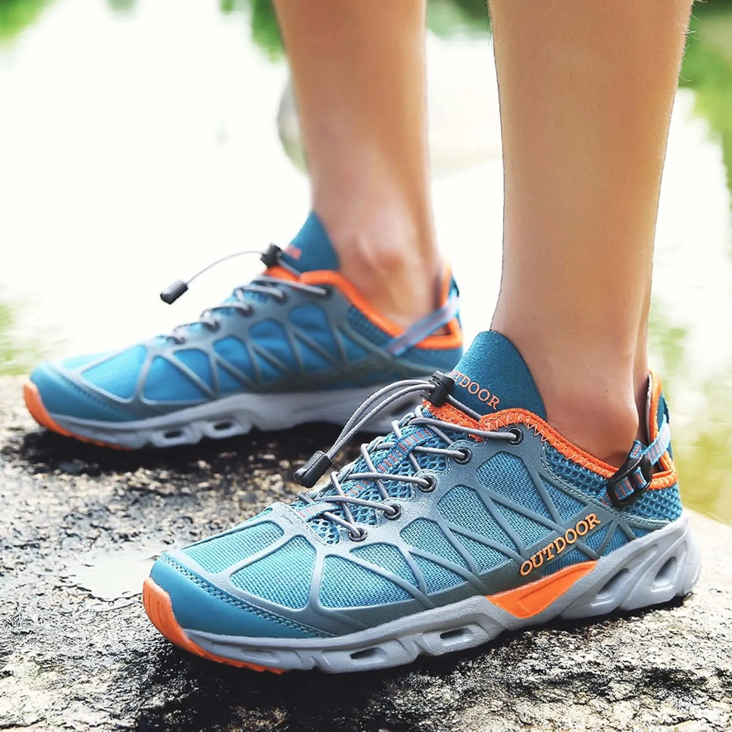 Men's Water Shoes-Women's Water Shoes,Adult Men's and Women's Quick-Drying Water Swimming Shoes for Pool Beach Surfing Walking Water Yoga,Outdoor Non-Slip Climbing Hiking Shoes