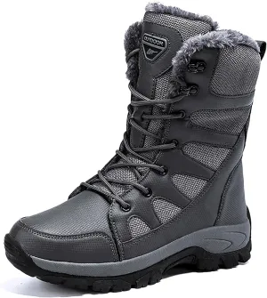Men's Waterproof Tactical Boots Lace Up Breathable High Top Boots Military Army Outdoor Shoes For Hiking Climbing