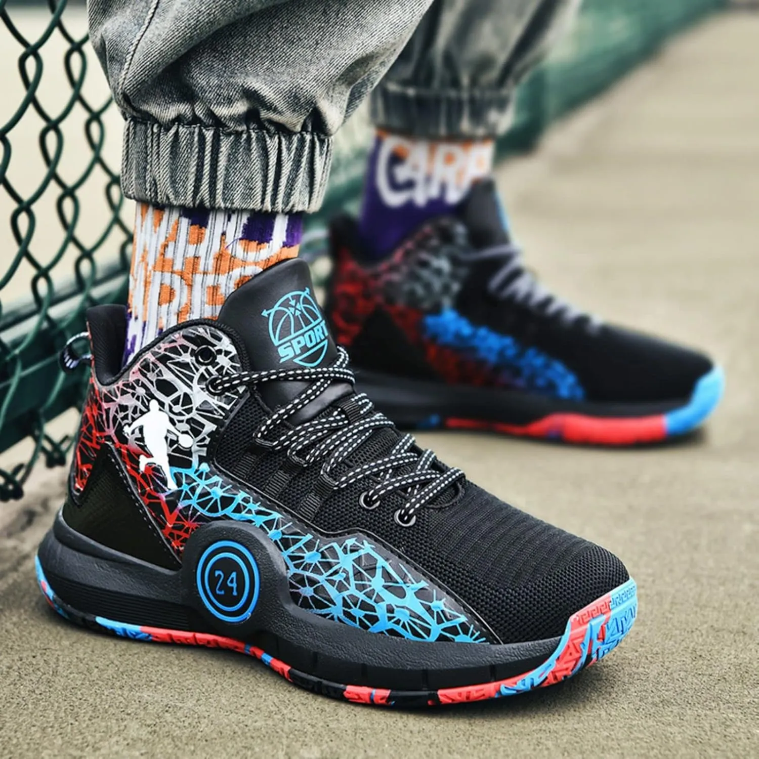 New Children's Basketball Shoes