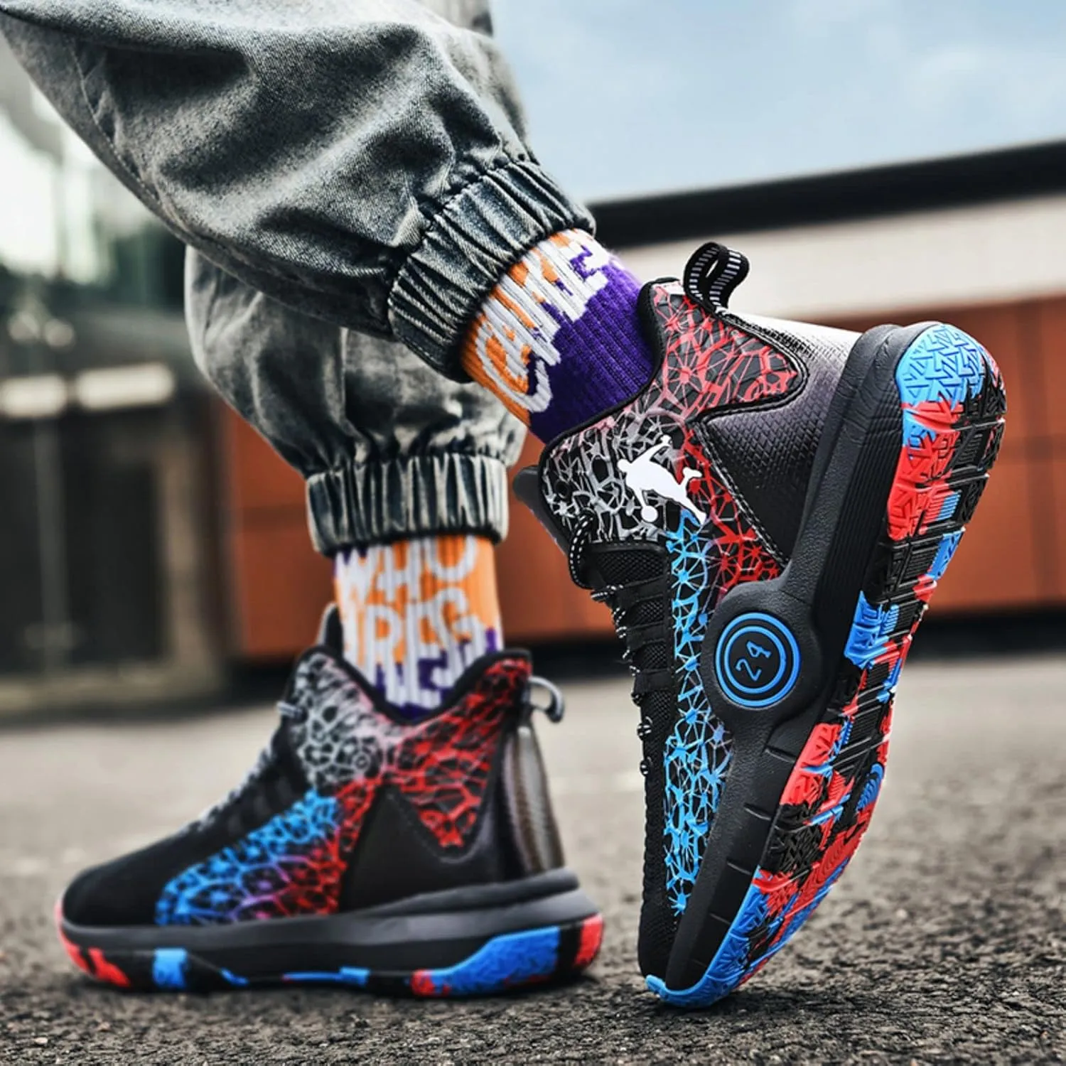 New Children's Basketball Shoes