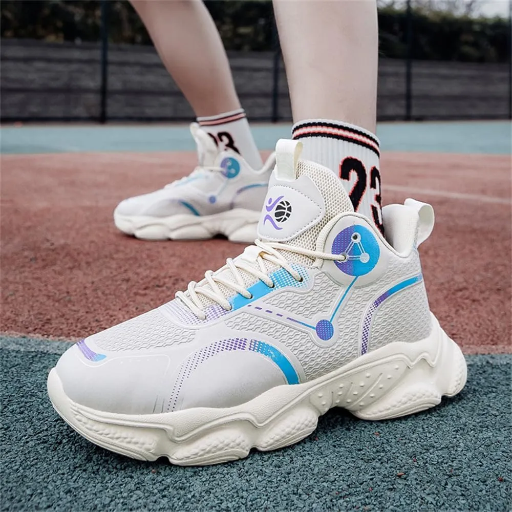 New Men's Fashion High Top Basketball Shoes Fashion Running Sneakers Non Slip Training Athletic Shoes