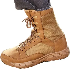 Outdoor Climbing Waterproof High Shoes, Military Combat Tactical Boots, Men Hunting Hiking Desert Army Boot