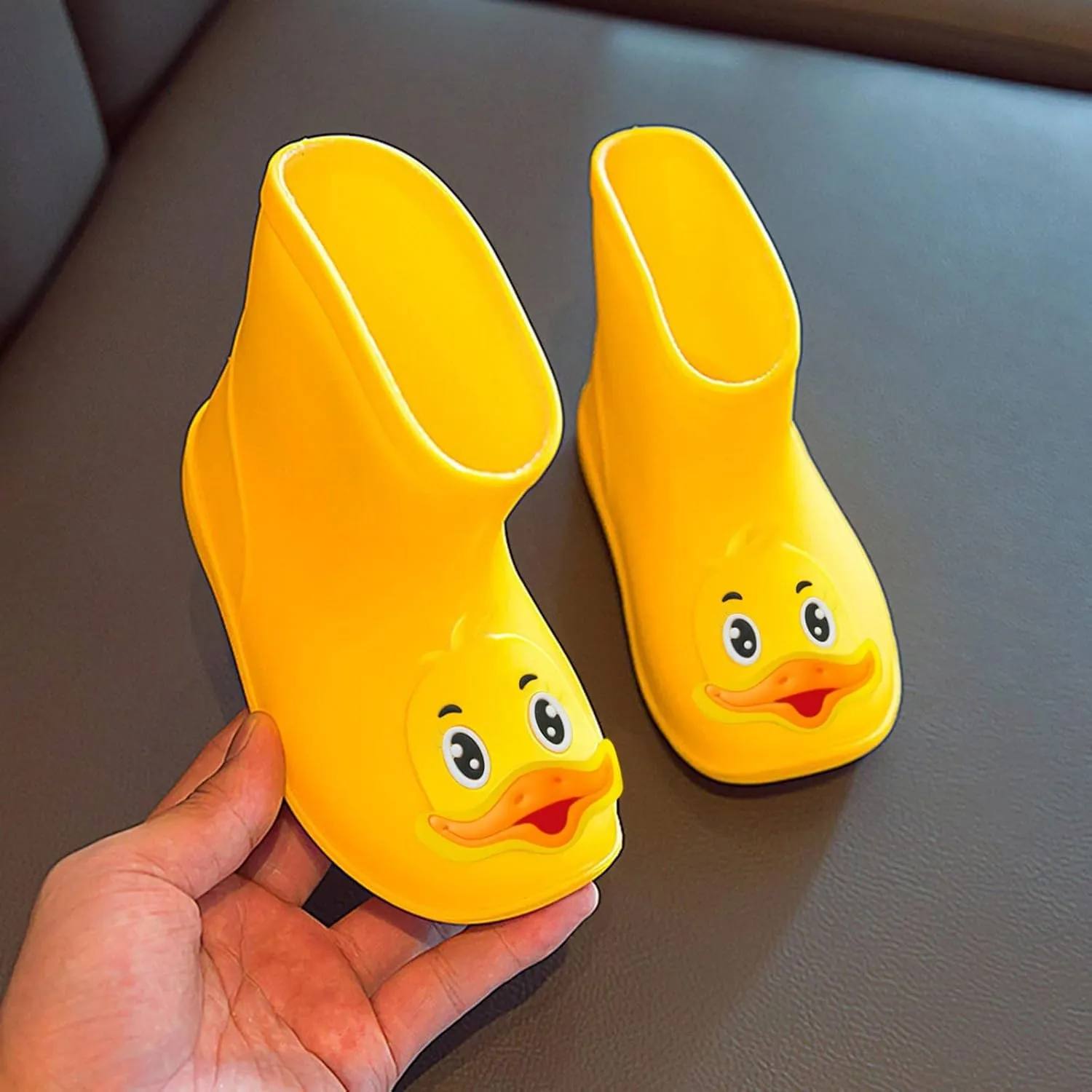 Rain Boots Girls Boys Kids Cartoon Rain Shoes Baby Rubber Boots Toddler Baby Water Shoes for Toddler Infant Girl Shoes