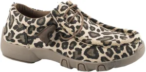 ROPER Kids Girls Chillin Leopard Moccasins Casual Shoes - Brown