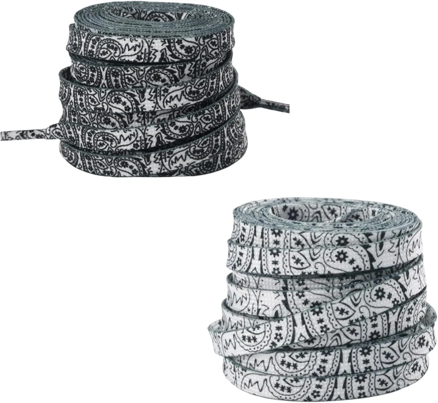 Running Shoe Lace, 47" Flat Paisley Shoelaces, Colourful Shoelaces for Sneakers Athletic sport/Running