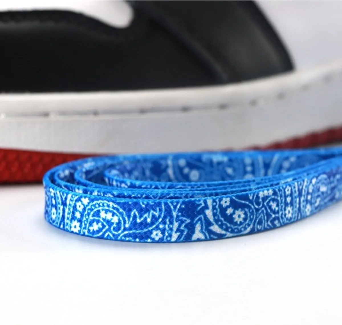 Running Shoe Lace, 47" Flat Paisley Shoelaces, Colourful Shoelaces for Sneakers Athletic sport/Running
