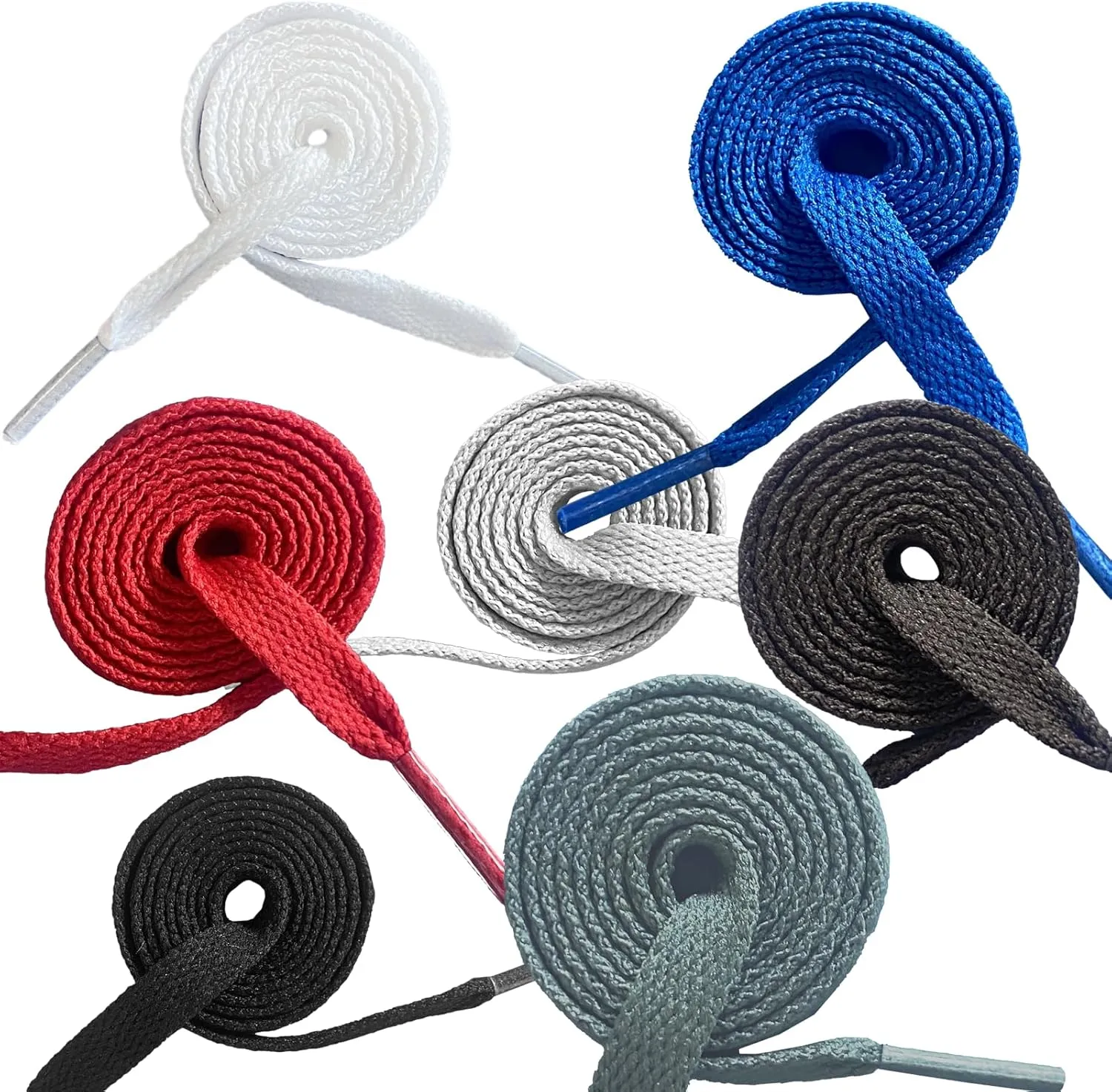 Shoelaces Flat Shoe Laces 2 Pairs for Sneakers Athletic Shoe