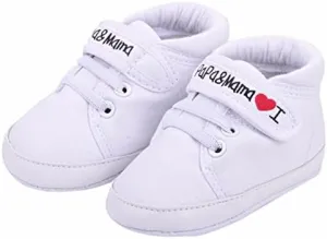 Shoes for Girls Cross-Tied Shoes Solid Toddler Walkers Shoes Baby Kid Fashion First Girl Boys 5t Shoes Girl