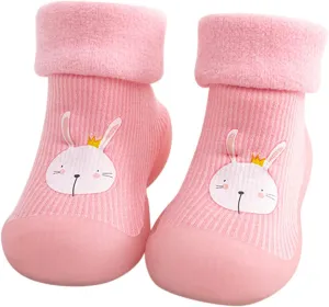 Shoes for Kids,Shoes for Kids Sock Shoes Anti-Slip Fuzzy Slipper Breathable Home Boy Shoes 0-4 Years