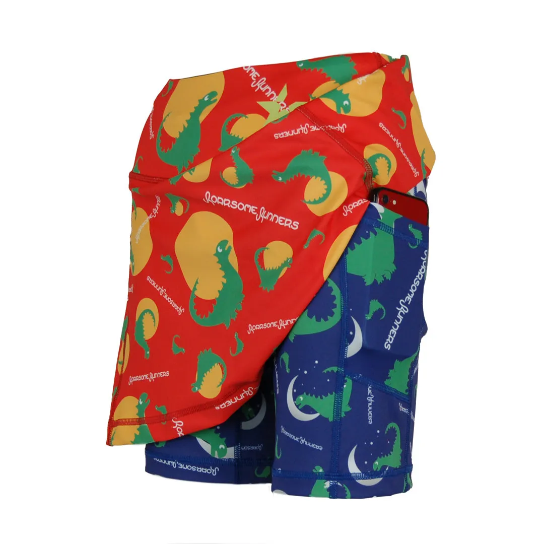 Skort | Be Roarsome Red