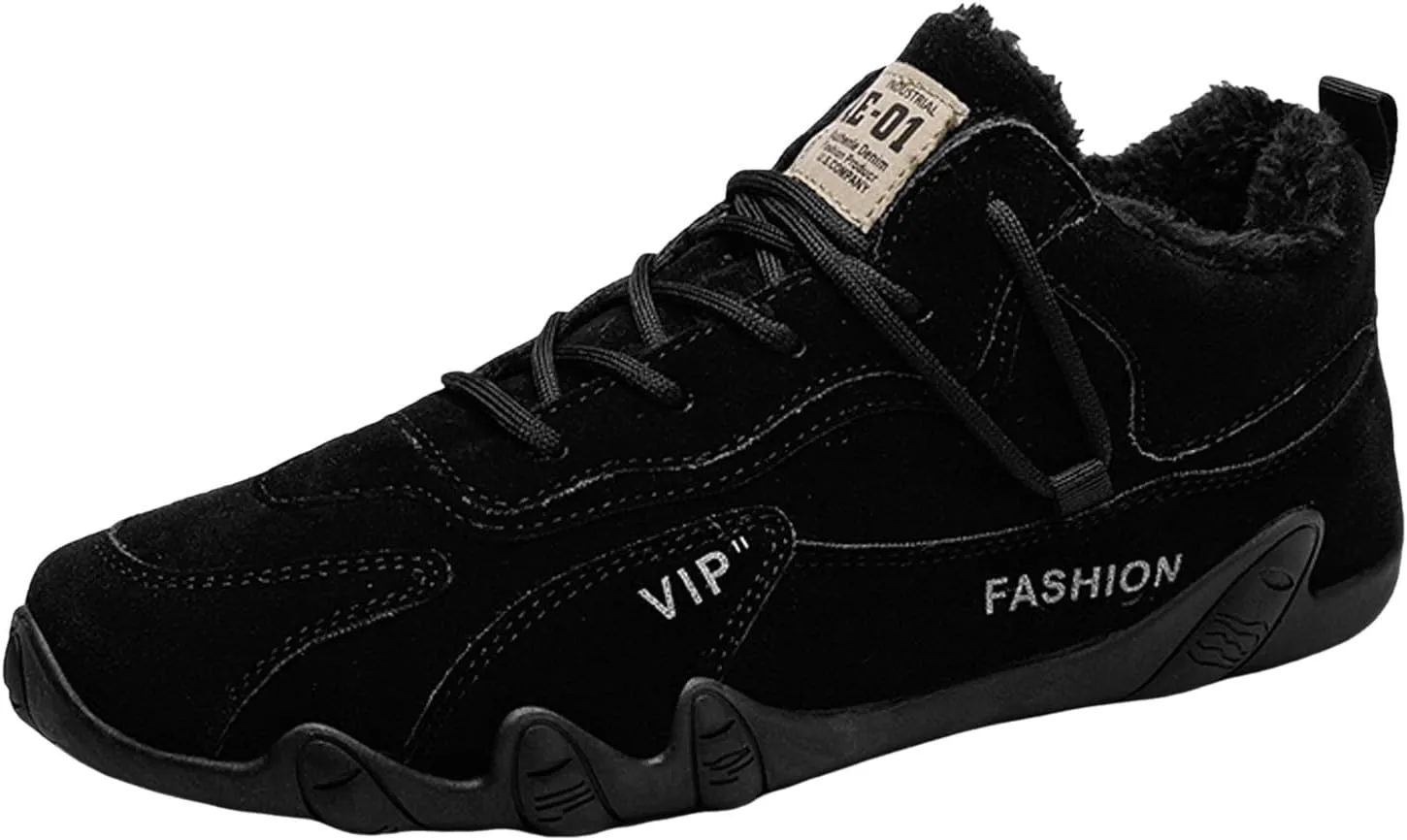 Snow Boots Women Casual Winter Hiking Boots Outdoor Snow Ankle Boots for Women Water-proof Lightweight Lace up Fleece Lined Walking Shoes Anti-Slip Fashion Sneakers Camping Work Boots