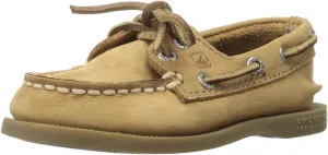 Sperry Kids Boys Authentic Original Slip On Boat Casual Shoes - Beige
