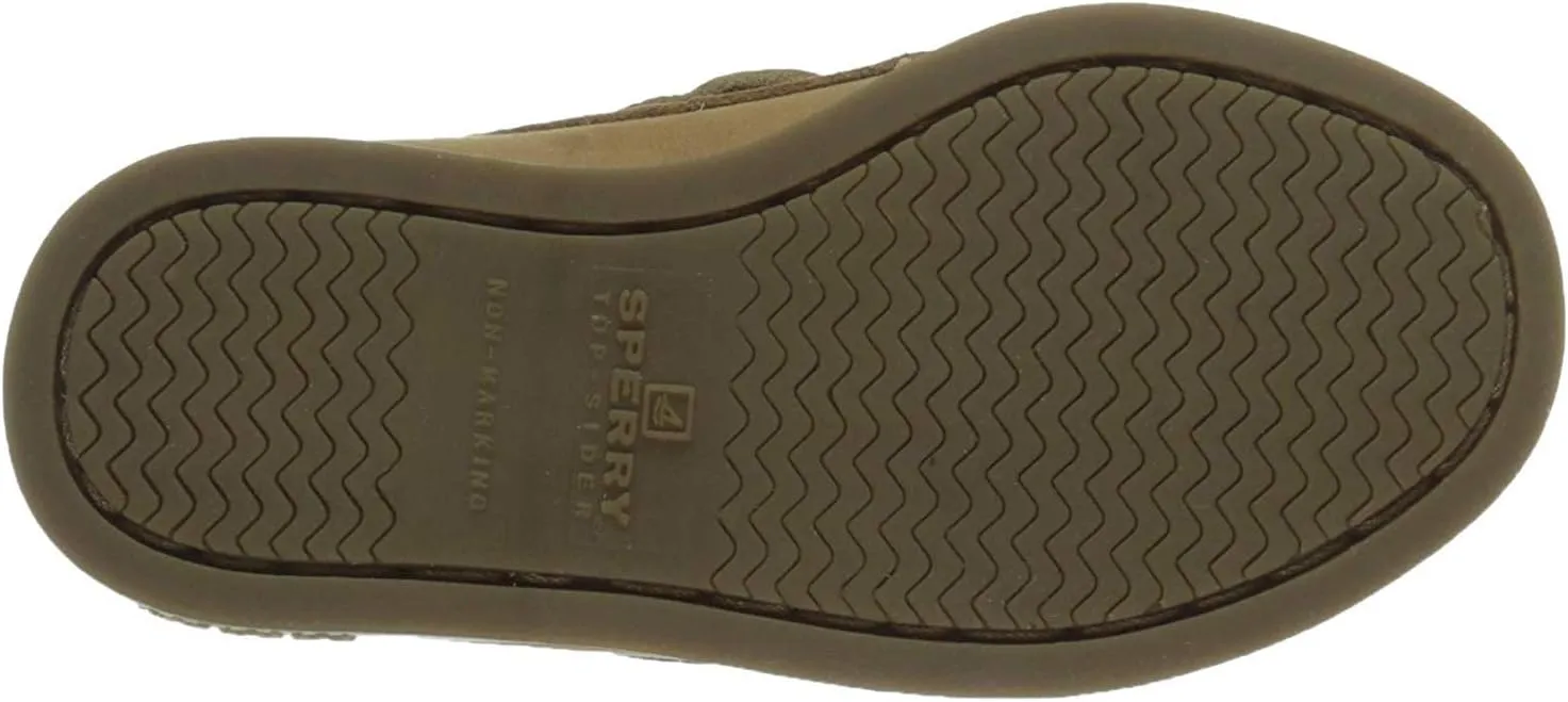 Sperry Kids Boys Authentic Original Slip On Boat Casual Shoes - Beige