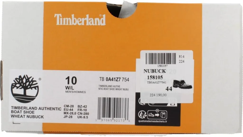 Timberland Men's Authentic Boat Nubuck Loafers