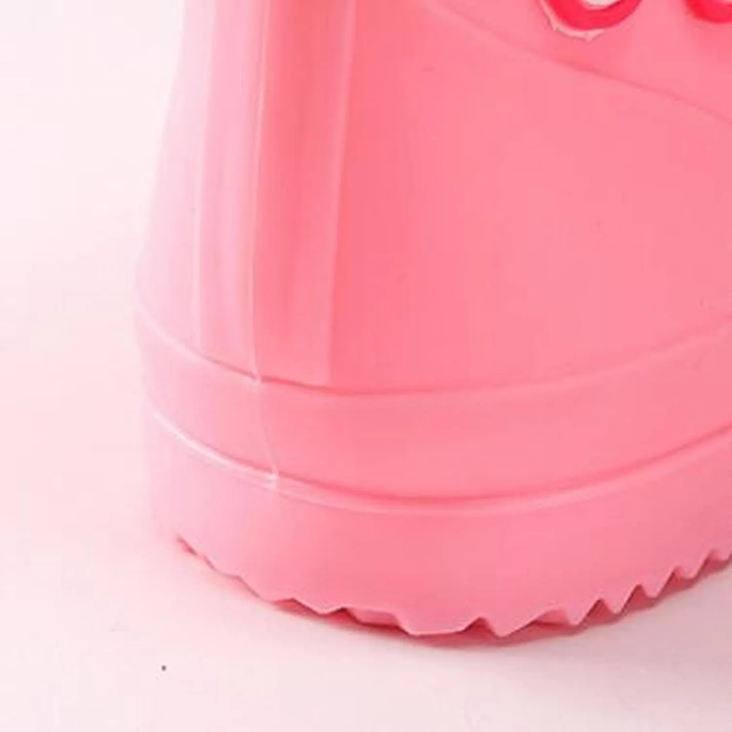 Toddler Girls Bunny Rainboots with Fleece Lined Infant Kids Lightweight Non Slip Waterproof Rubber Mud Boots Baby