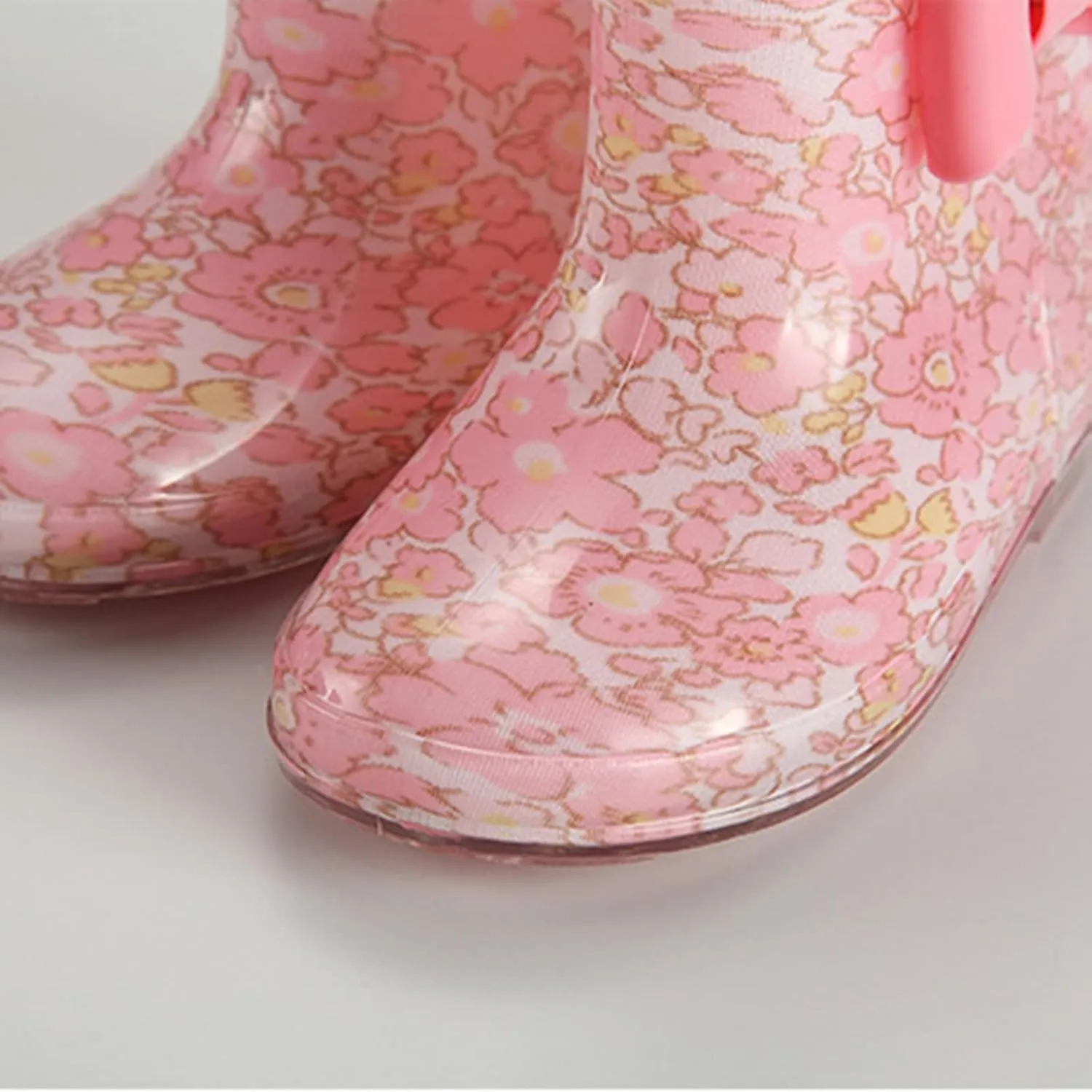 Toddler Kids Rain Boots Cartoon Star Boys Girls PVC Rain Boots Non Slip Outdoor Fashion Casual Shoes Fashion Kids Shoes