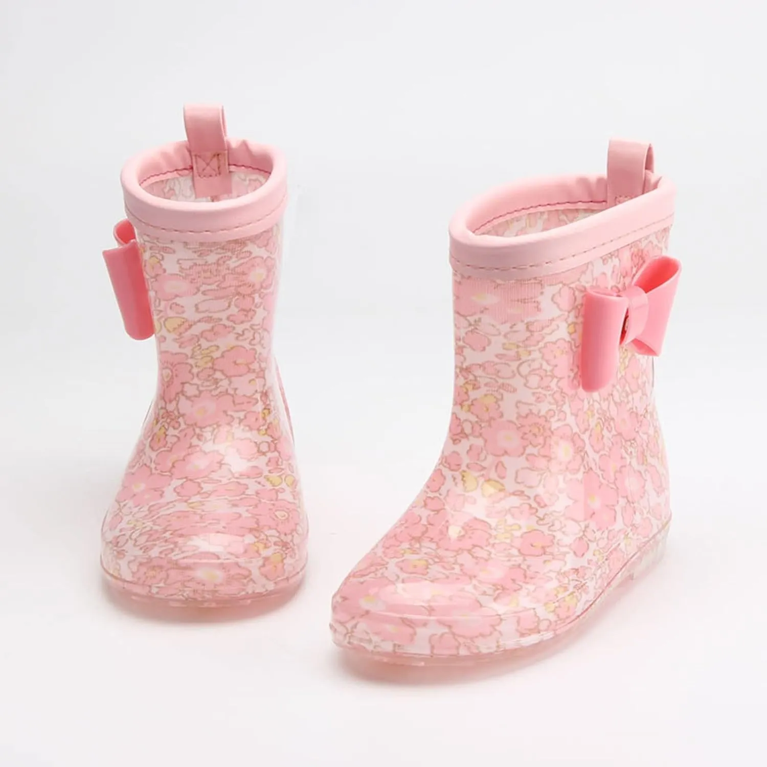 Toddler Kids Rain Boots Cartoon Star Boys Girls PVC Rain Boots Non Slip Outdoor Fashion Casual Shoes Fashion Kids Shoes