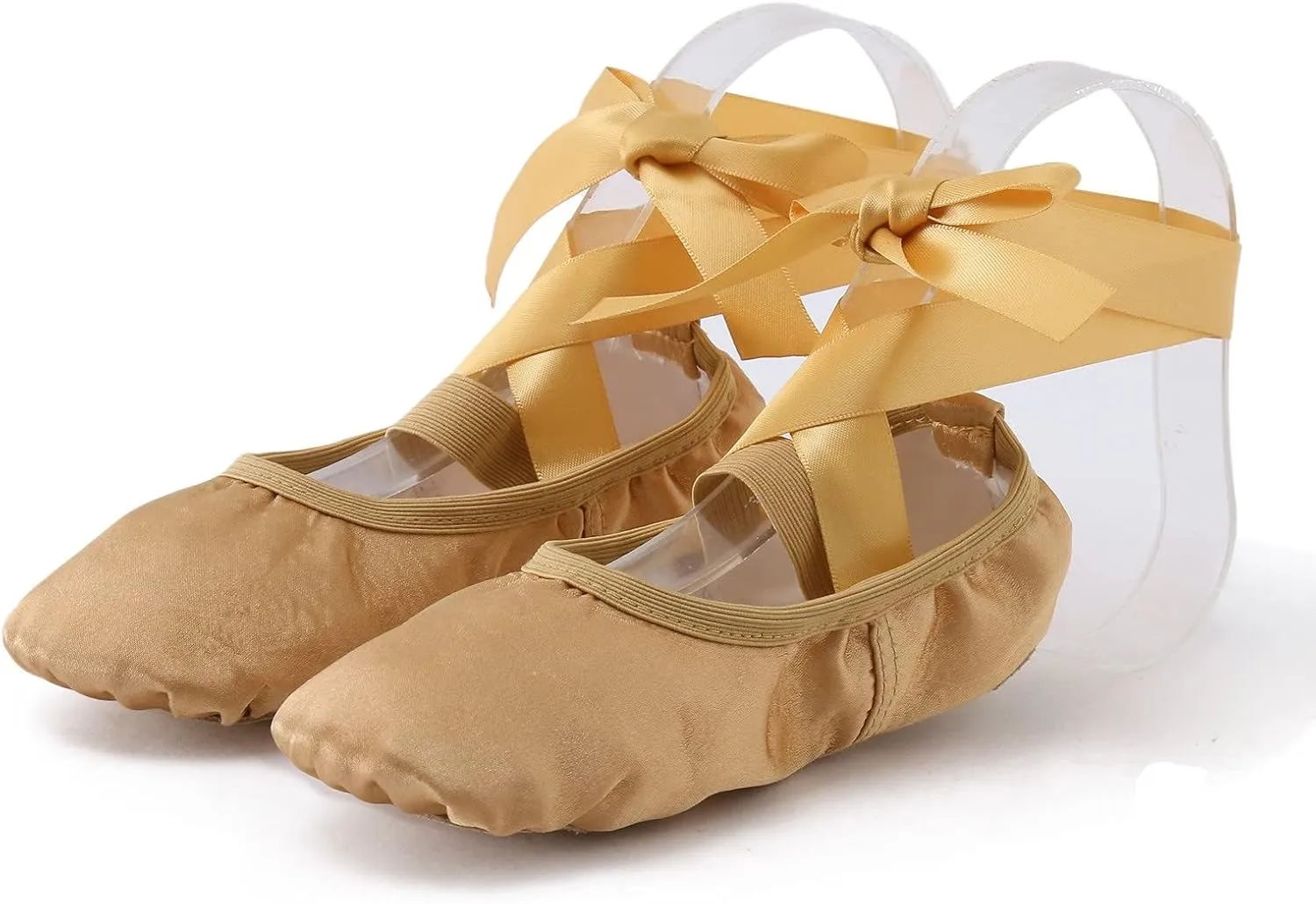 Toddler Winter Dance Shoes Children Warm Ballet Stage Performance Shoes Long Lace Yoga Training Indoor Shoes