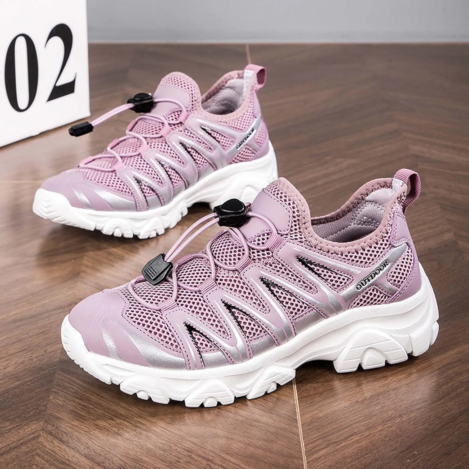 Unisex Mid Top Mountaineering Shoes Men's Shoes Women's Shoes Soft High Elastic Climbing Shoes Comfortable Durable Hiking Shoes