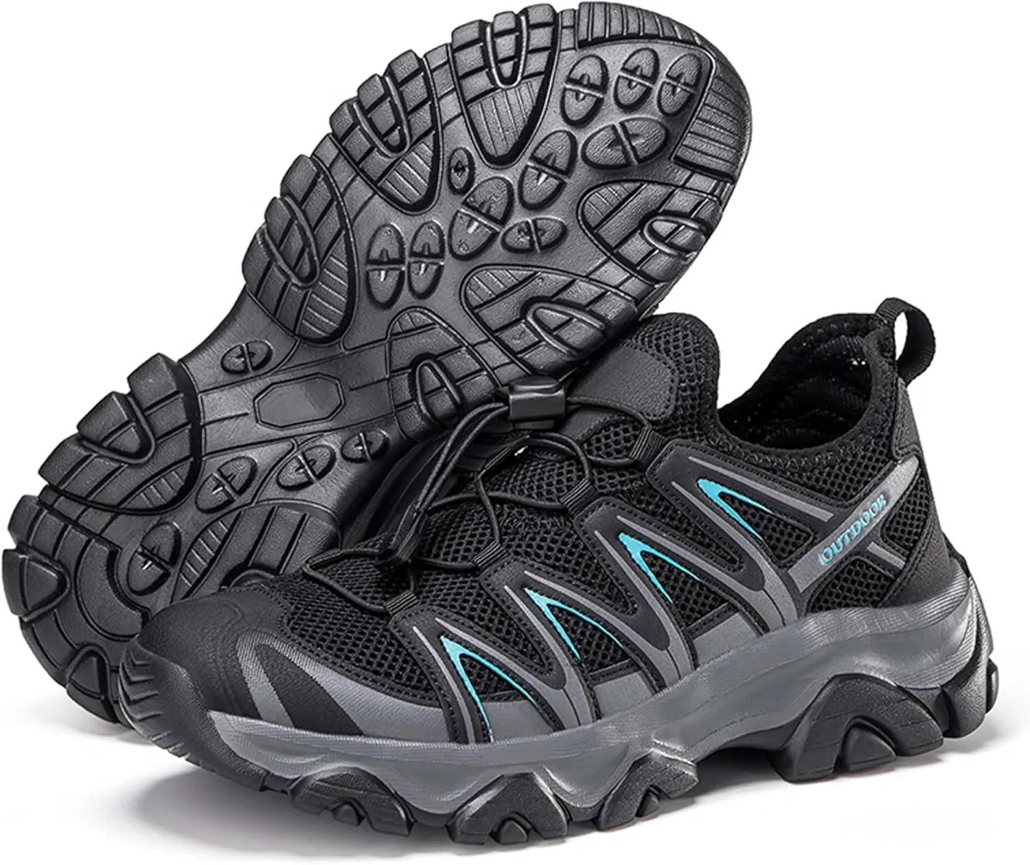Unisex Mid Top Mountaineering Shoes Men's Shoes Women's Shoes Soft High Elastic Climbing Shoes Comfortable Durable Hiking Shoes