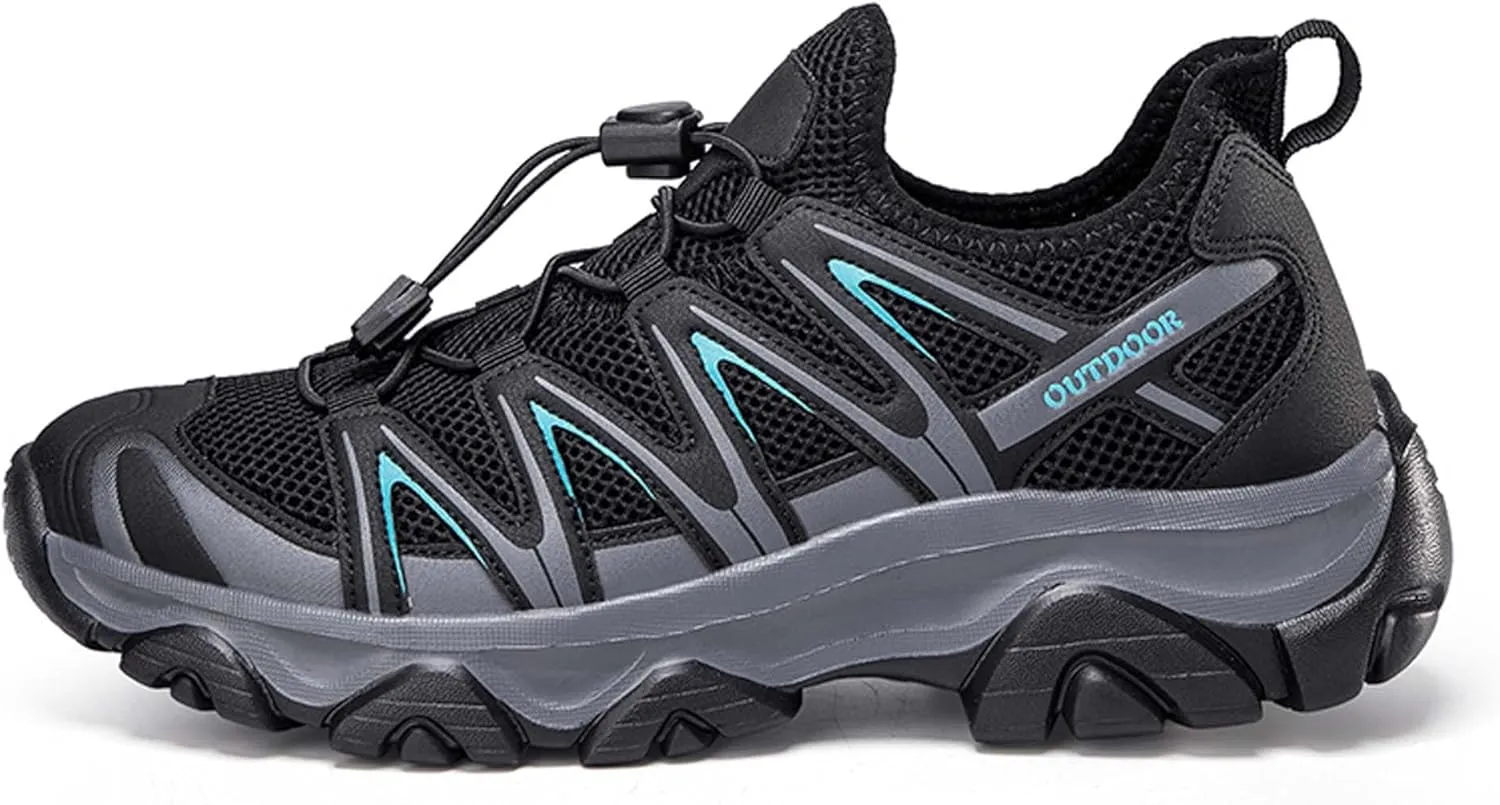 Unisex Mid Top Mountaineering Shoes Men's Shoes Women's Shoes Soft High Elastic Climbing Shoes Comfortable Durable Hiking Shoes