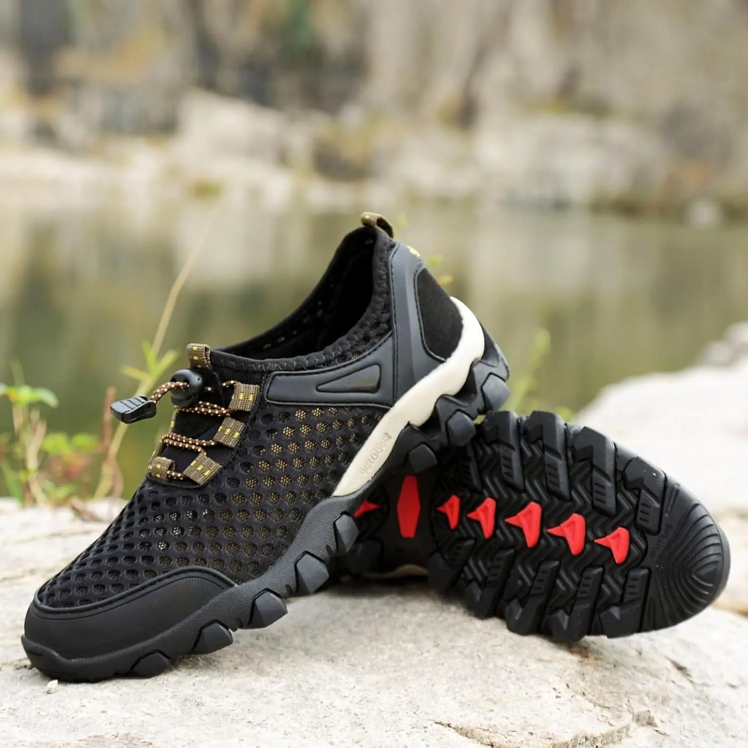 Water Hiking Shoes for Men Lightweight And Breathable Outdoor Training Water Walking