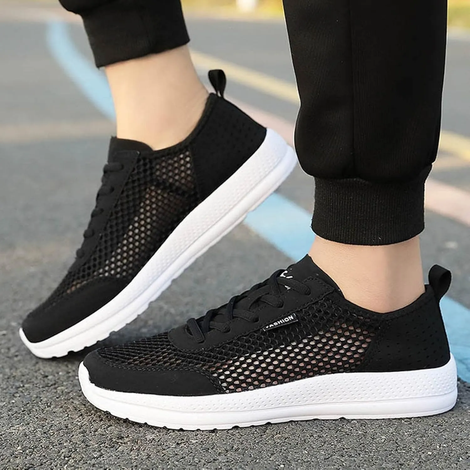 Wide Walking Shoes for Men Casual Lightweight Sneakers Comfortable Jogging Walking Fitness Sneaker Boots Mens Zip