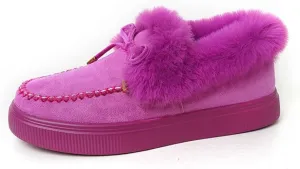 Winter Boots For Women Fashion Snow Boots Winter Shoes with Fur Lined Warm Slip On Casual Comfortable Fuzzy Loafers