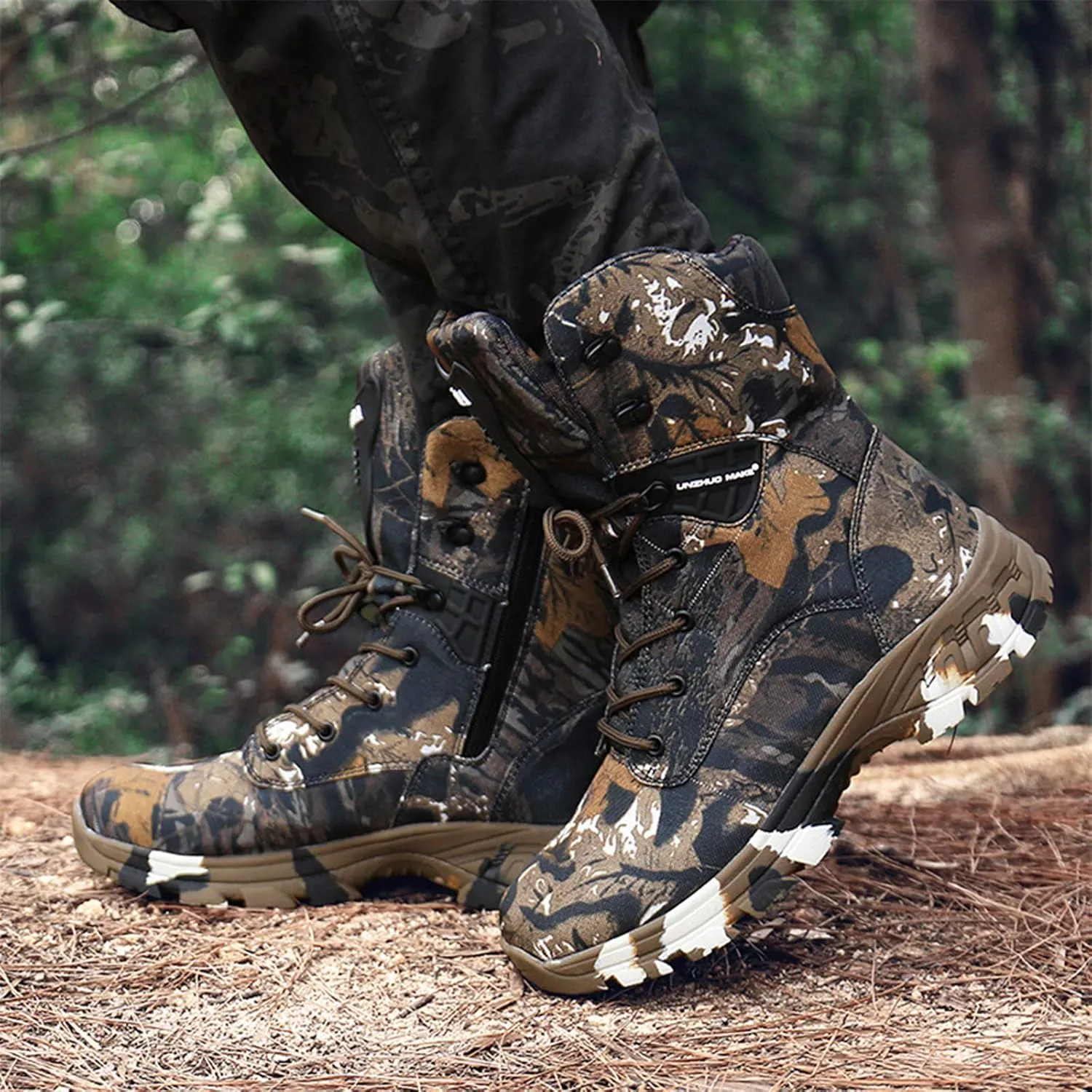 Winter Outdoor Tactical Sport Men's Shoes Oxford Waterproof Camouflage Army Boot Hiking Shoes