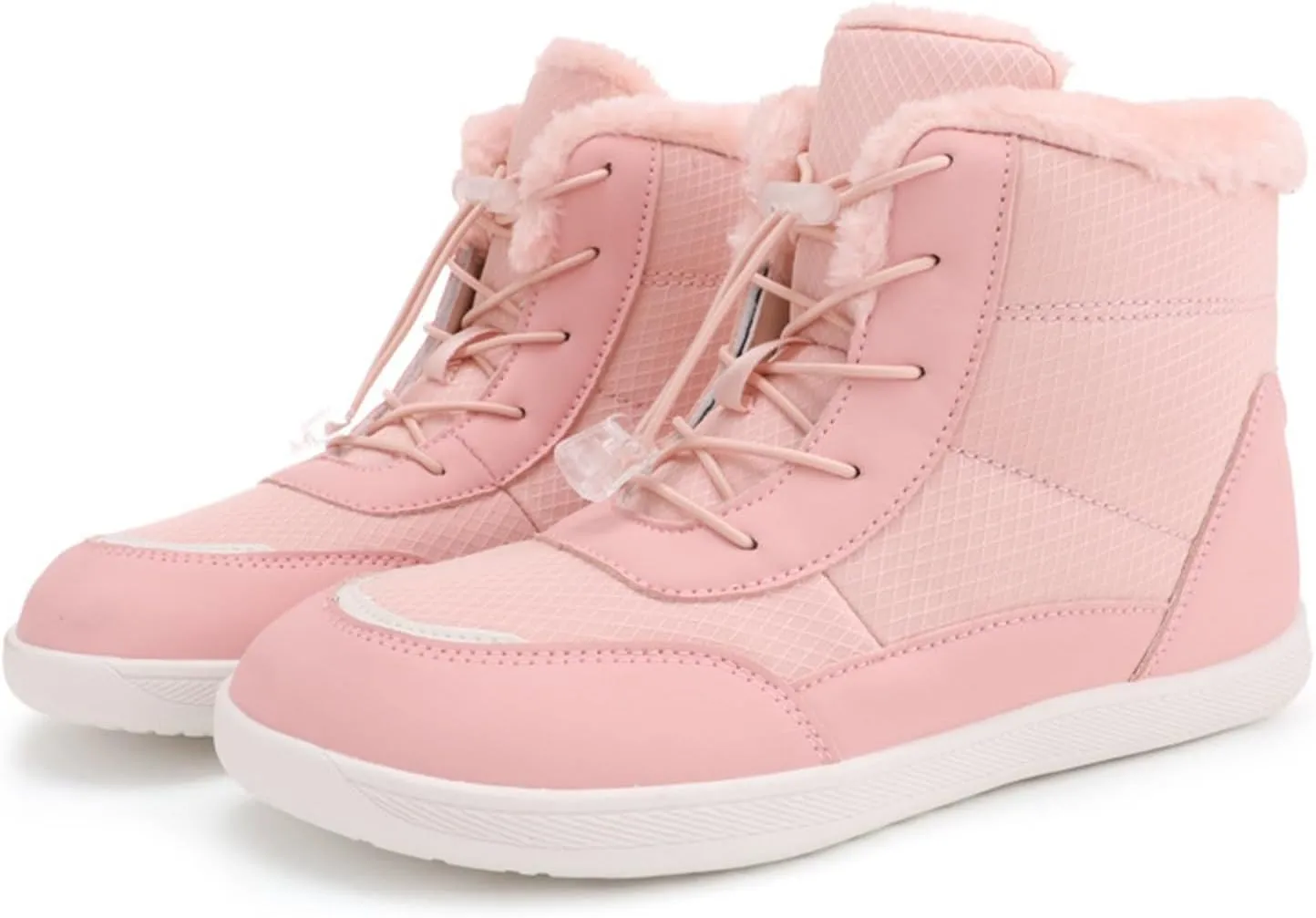Winter Snow Boots Running Sneakers Non Slip Casual Barefoot Shoes Waterproof High Top for Travel Climbing Hiking