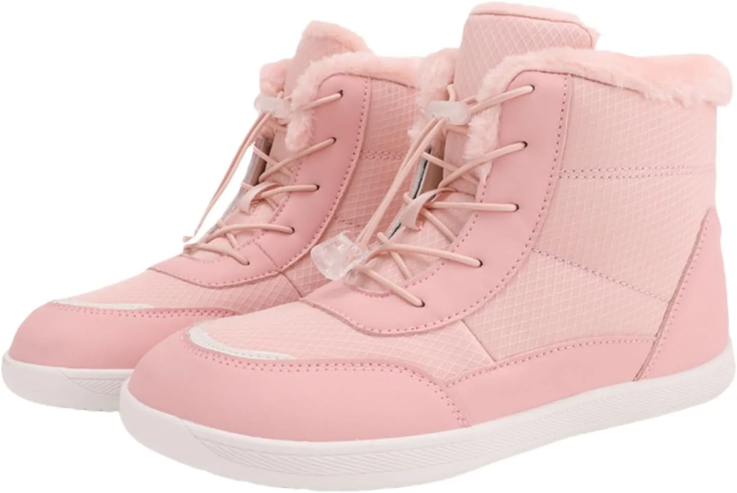 Winter Snow Boots Running Sneakers Non Slip Casual Barefoot Shoes Waterproof High Top for Travel Climbing Hiking