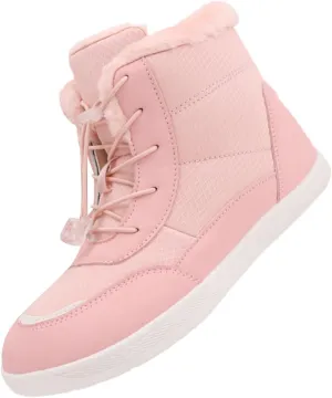 Winter Snow Boots Running Sneakers Non Slip Casual Barefoot Shoes Waterproof High Top for Travel Climbing Hiking