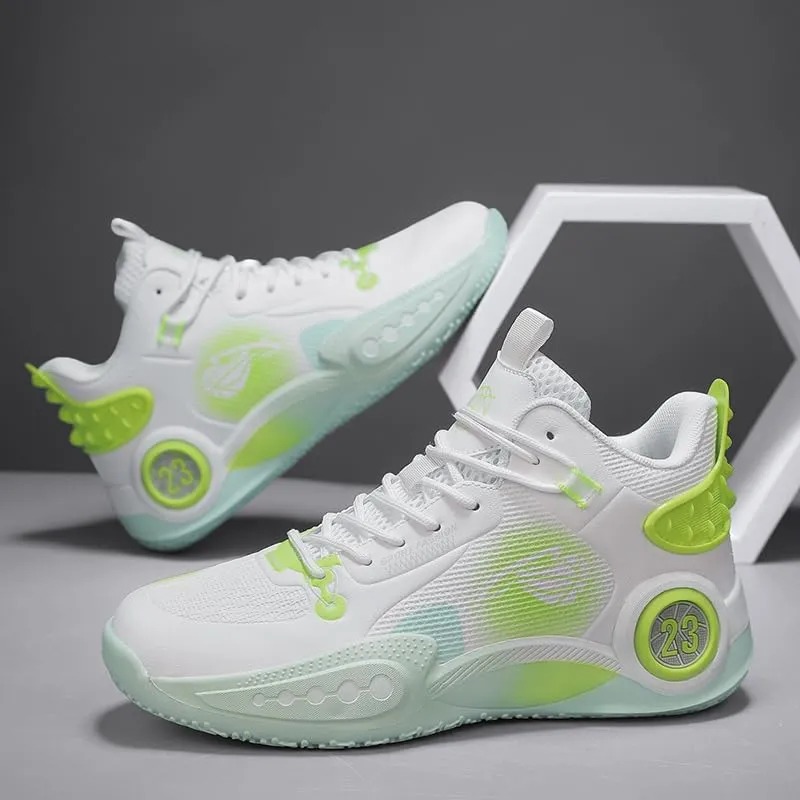 Women Men Basketball Shoes Neutral Breathable Non Slip Sneakers High Top Fashion Outdoor Casual Shoes Sneakers.