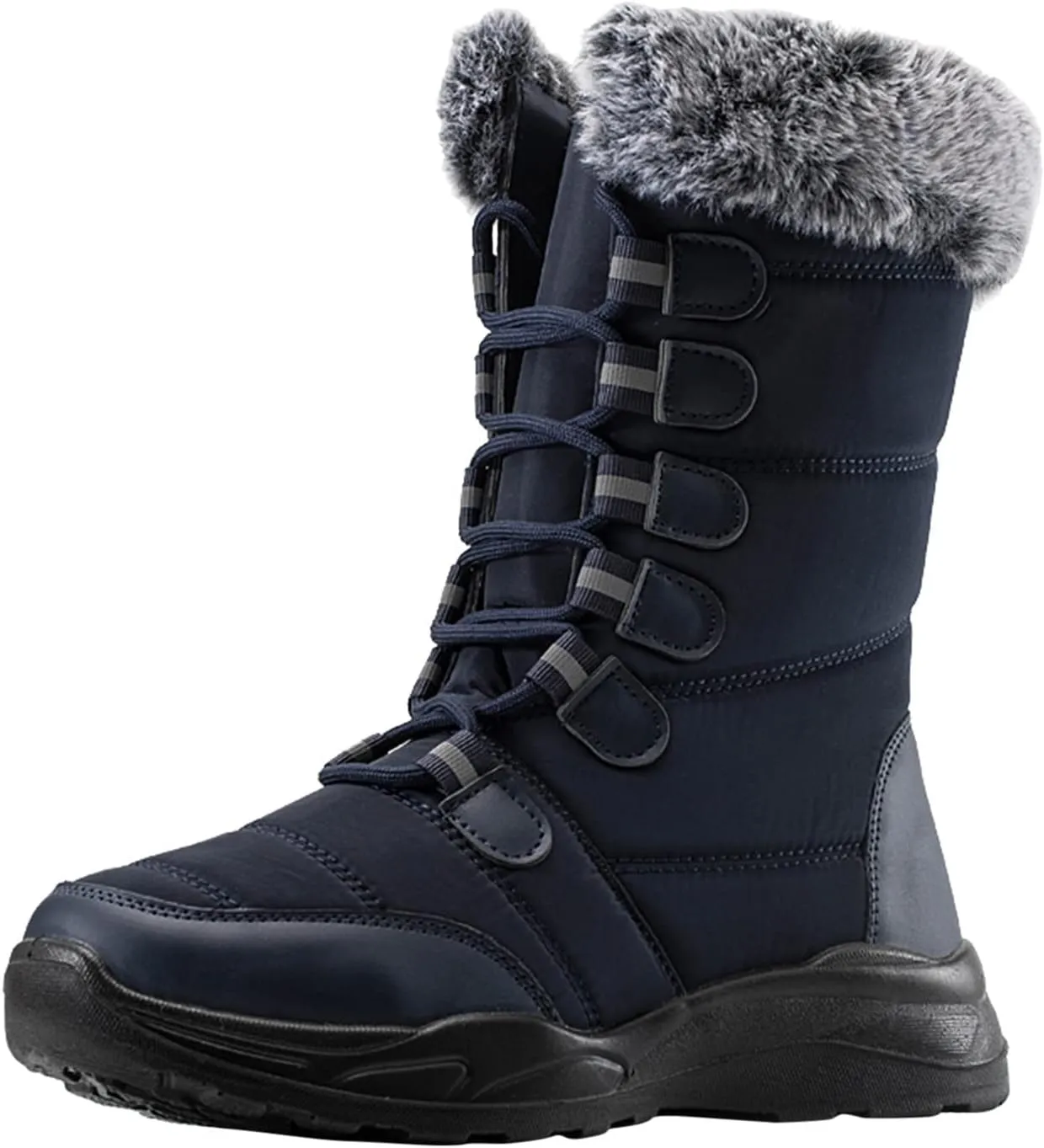Women's Snow Boots Waterproof Snow Boots Cold Weather Ankle Booties Waterproof Trekking Trail Climbing Shoes Womens Winter Shoes