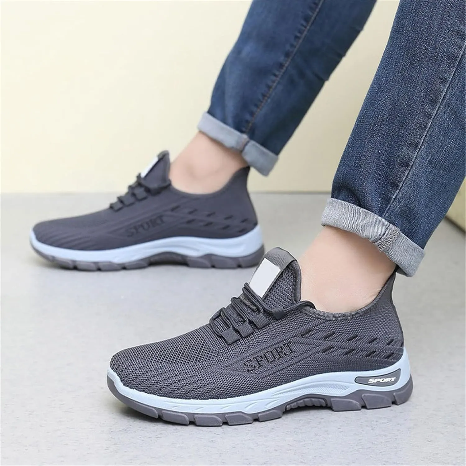 Womens Wide Walking Shoes Lightweight Breathable Mesh Slip On Athletic Sneakers Tennis Walking Gym Running Shoes for Summer Sports Hiking & Casual Wear 2025