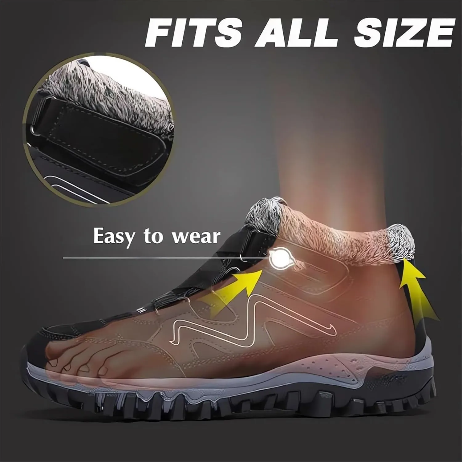 Womens Winter Snow Boots Fur Lined Warm Ankle Boots Womens Tall Slip on Snow Boots Fashion Winter Boots for Women 2023 Women Winter Boots Women Casual Warm Platform High Heels Botas Para Nieve Mujer