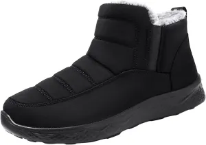 Women's Winter Snow Boots Water-proof Lightweight Warm Fashion Ankle Boot for Women Ladies Slip On Platform Boots Fleece Lined High Top Sneakers Non-Slip Outdoor Shoes for Walking Hiking